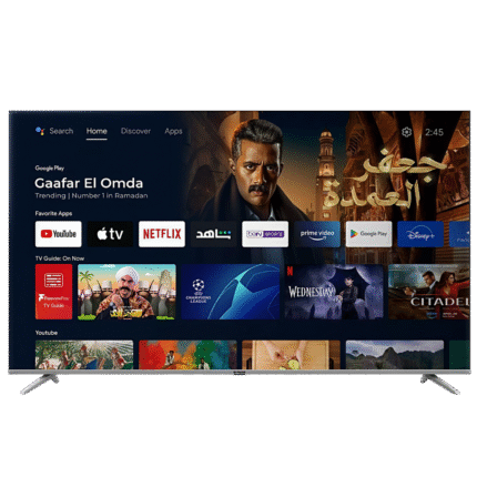 شاشة فريش 60 بوصة QLED UHD 4K جوجل سمارت – 60MUQ433GT