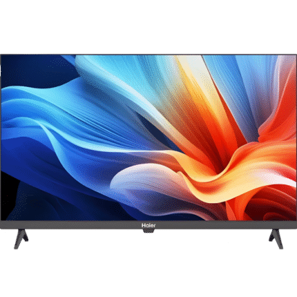 شاشة هاير سمارت 50 بوصة 4K UHD بدون إطار موديل K80E 2024 بنظام Android TV، صورة فائقة الوضوح، واي فاي، HDMI وUSB، تجربة مشاهدة ذكية للمنزل