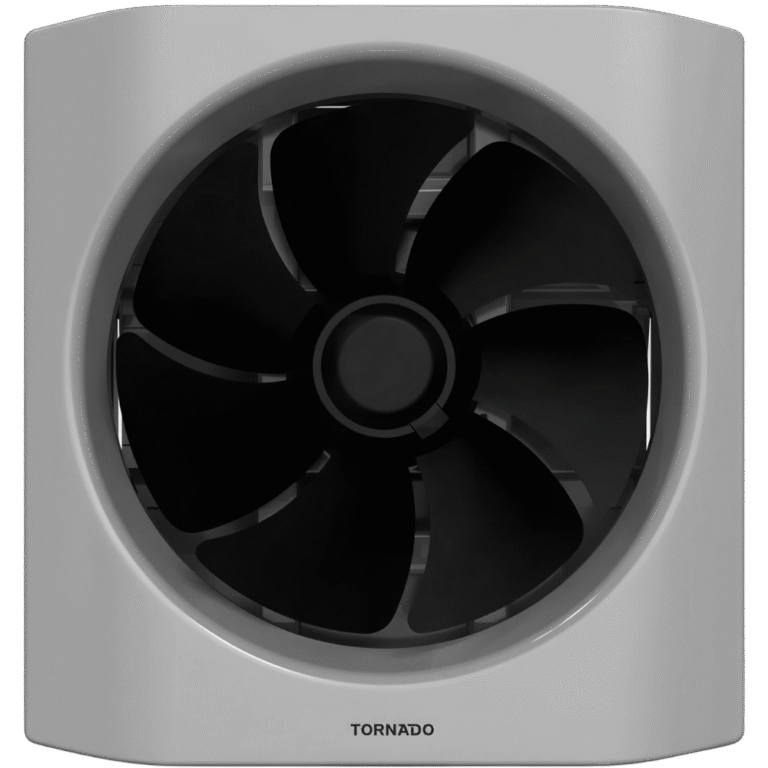 شفاط مطبخ تورنيدو 25 سم – أسود × رمادي – TVH-25BG