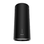 شفاط مطبخ جزيرة توربولاين أسطواني 38 سم – Island Eco 38 – أسود