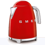 غلاية سميج كهربائية 1.7 لتر – تصميم ريترو خمسينيات – إعدادات حرارة متعددة – موديل KLF03RDUK