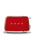 محمصة خبز سميغ شريحتان 950 وات – لون أحمر – تصميم ريترو خمسينيات – موديل TSF01RDEU