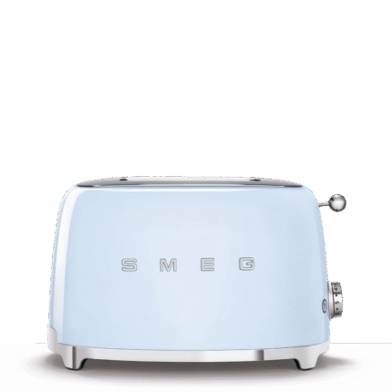محمصة خبز سميغ شريحتان 950 وات – لون أزرق – تصميم ريترو خمسينيات – موديل TSF01PBEU