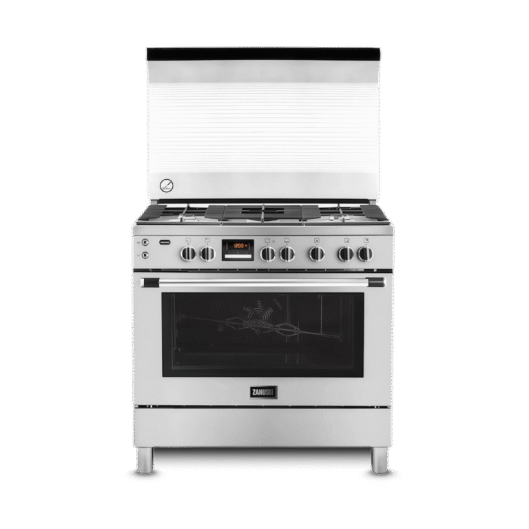 بوتاجاز زانوسي TasteMax 5 شعلة غاز مع فرن ستانلس ستيل – ZCG92686XA