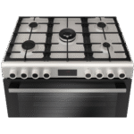 بوتاجاز غاز بوش 5 شعلات ستانلس ستيل – موديل HGX3G8W50S