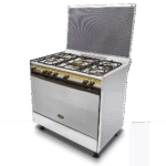 بوتاجاز غاز كريازي ستانلس ستيل 5 شعلات 90×60 سوبر ألوان – موديل 8900W