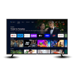 تلفزيون جاك ليد سمارت 55 بوصة 4K UHD مع ريسيفر مدمج – أسود – موديل 55JB832