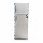 ثلاجة ألاسكا بابين ديفروست 11.2 قدم لون فضي – KSD