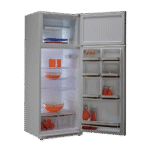 ثلاجة كريازي 2 باب ديفروست الماظة معدل 350 لتر لون فضي – موديل KR350/4