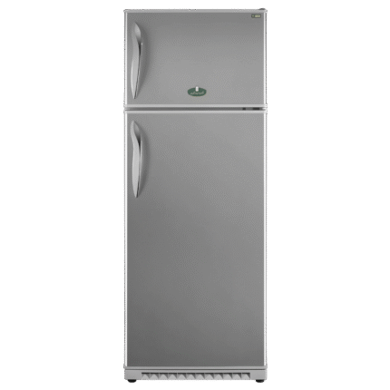 ثلاجة كريازي 2 باب ديفروست الماظة معدل 350 لتر لون فضي – موديل KR350/4