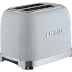 حماصة خبز إديسون شريحتين 750–850 واط 6 مستويات تحميص لون رمادي – TS212/GR