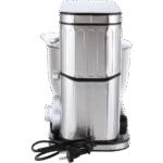 خلاط عجين بلاك آند وايت 1300 واط سعة 5.5 لتر 6 سرعات لون فضي – SC-217