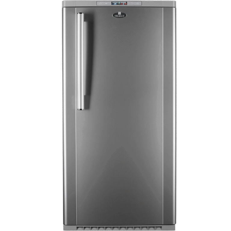 ديب فريزر رأسي بريميير ديجيتال 6 درج سعة 270 لتر لون سيلفر – KH256VF