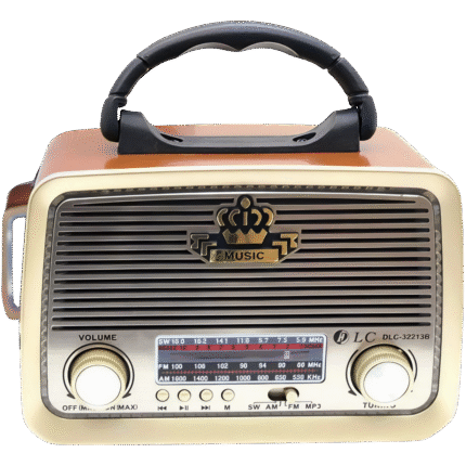 راديو متنقل دي إل سي LC 32213B – تصميم كلاسيكي بروح زمان