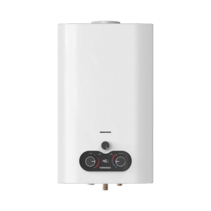 سخان مياه تورنيدو غاز 10 لتر غاز طبيعي – أبيض – موديل GH-MP10SN-W