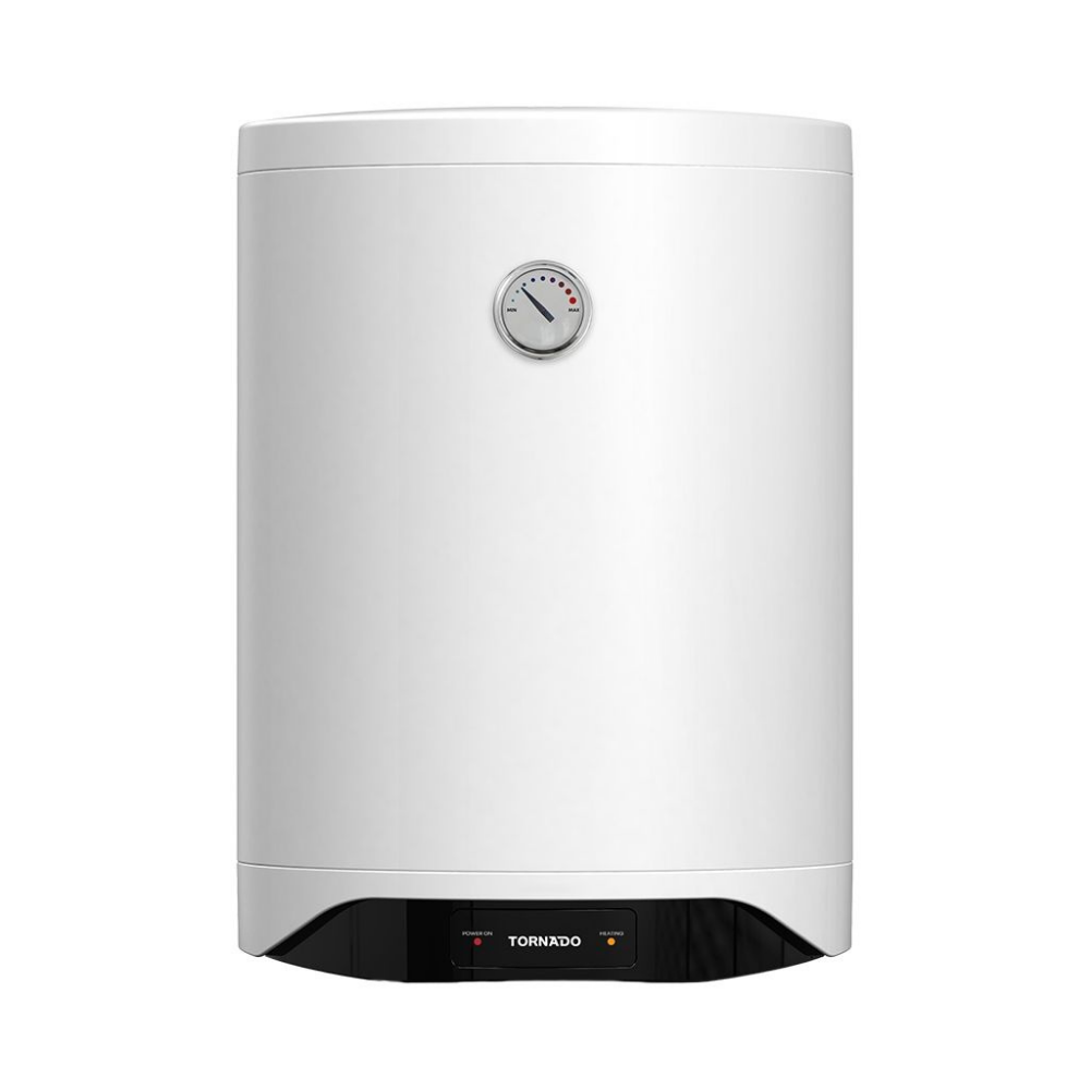سخان مياه تورنيدو كهرباء 50 لتر إينامل لمبة ليد – أبيض – موديل TEEE-50MW سخان مياه تورنيدو كهرباء 50 لتر إينامل لمبة ليد – أبيض – موديل TEEE-50MW