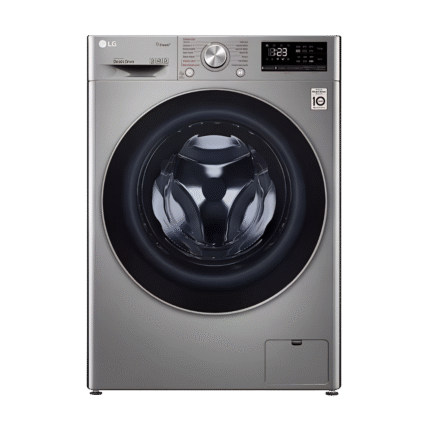 غسالة ملابس إل جي فيفاتشي 9 كجم تحميل أمامي AI DD وبخار – موديل F4R5VYG2T