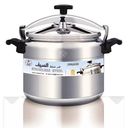 قدر ضغط السيف استيل استانلس ستيل 7 لتر – موديل K 96007