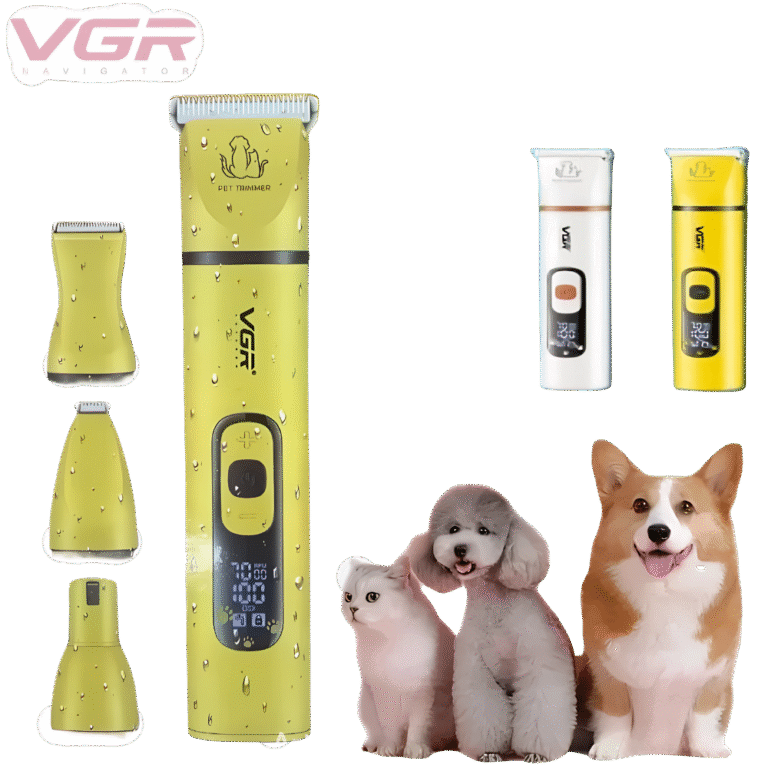 ماكينة حلاقة الحيوانات الأليفة الاحترافية VGR – موديل V-204