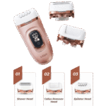 ماكينة حلاقة نسائية VGR 3 في 1 قابلة لإعادة الشحن – موديل V-762