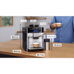 ماكينة صنع القهوة الأوتوماتيكية المدمجة كليًا فيرو باريستا 600 فضي – موديل TIS65621RW