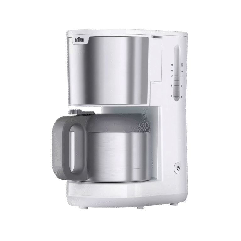 ماكينة قهوة براون PurShine لون أبيض – موديل KF1505WH