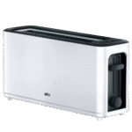 محمصة خبز براون PurEase لون أبيض – موديل HT 3100 WH