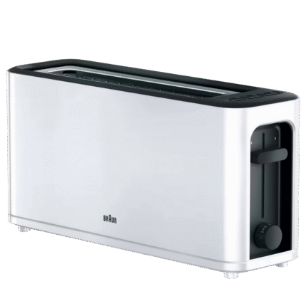 محمصة خبز براون PurEase لون أبيض – موديل HT 3100 WH