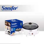 محمصة قهوة سونيفير SF-3544 سعة 750 جرام – تحكم في الحرارة 100–240° م – سطح غير لاصق