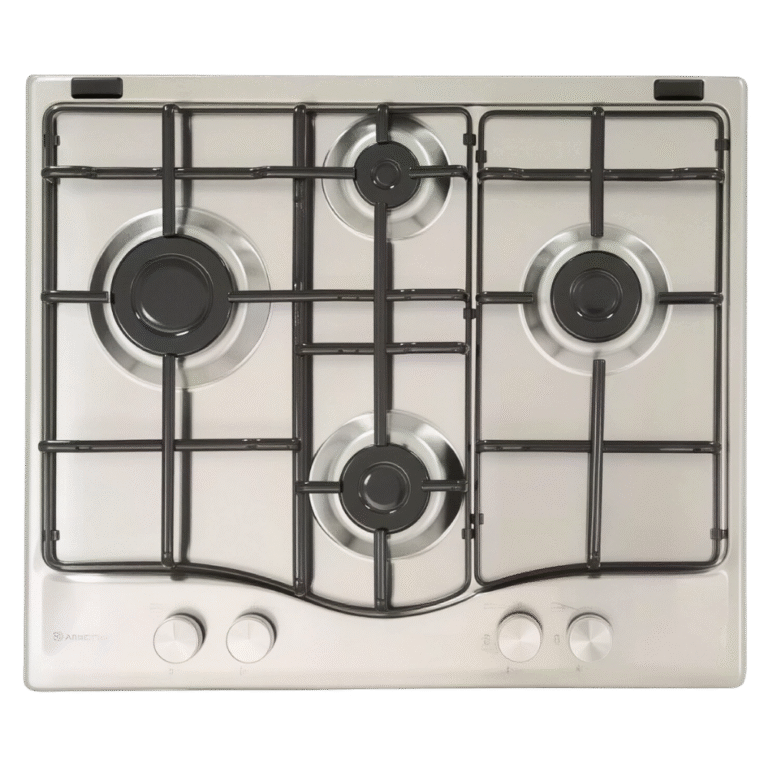 موقد غاز بلت إن أريستون 4 شعلات 60 سم ستانلس ستيل – PCN 642 IX/A