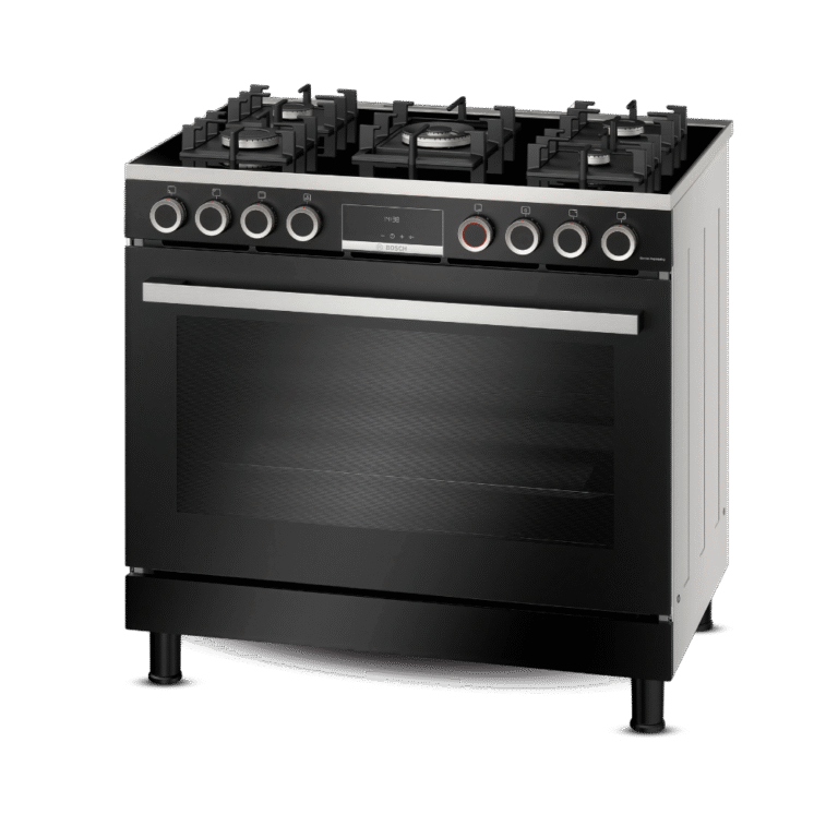 بوتاجاز بوش غاز Series 8 5 شعلات 90 سم فرن XXL – HJY5G7V61S