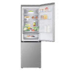 ثلاجة إل جي كومبي بفريزر سفلي سعة 344 لتر إنفرتر ديجيتال لون بلاتينيوم سيلفر – موديل GW-B489FM6W