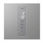 ثلاجة إل جي كومبي بفريزر سفلي سعة 344 لتر إنفرتر ديجيتال لون بلاتينيوم سيلفر – موديل GW-B489FM6W