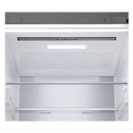 ثلاجة إل جي كومبي بفريزر سفلي سعة 344 لتر إنفرتر ديجيتال لون بلاتينيوم سيلفر – موديل GW-B489FM6W