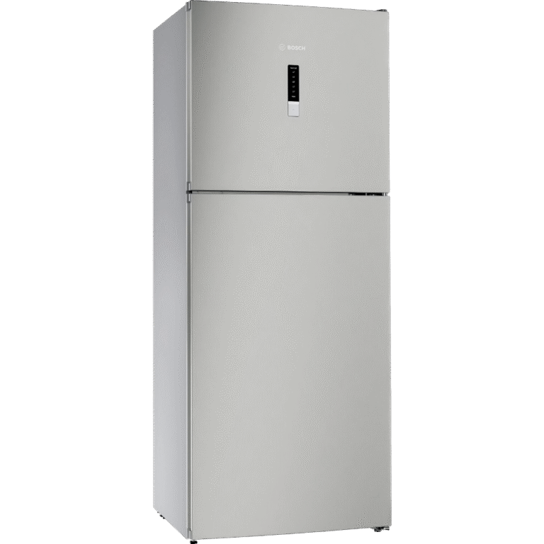 ثلاجة بوش Serie 4 قائمة بذاتها بمجمد علوي Total No Frost مقاس 178×70 سم ستانلس ستيل – موديل KDN43VL2E8