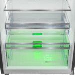 ثلاجة بيكو بفريزر علوي نوفروست سعة 420 لتر لون فضي مصقول عرض 70 سم – موديل RDNE420K02DXITEG