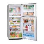 ثلاجة تورنيدو إنفرتر نوفروست سعة 304 لتر لون سيلفر – موديل RF-33FTV-SL