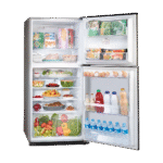 ثلاجة تورنيدو نوفروست سعة 296 لتر لون سيلفر – موديل RF-31FT-SL