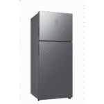 ثلاجة سامسونج بمجمد علوي سعة 419 لتر باب مسطح لون أسود – موديل RT40DG3110BVMR