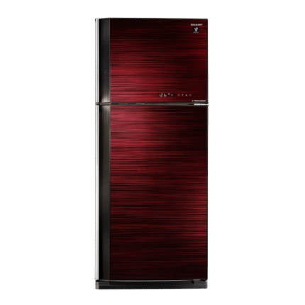 ثلاجة شارب إنفرتر نوفروست سعة 450 لتر لون أحمر – موديل SJ-GV58A(RD)