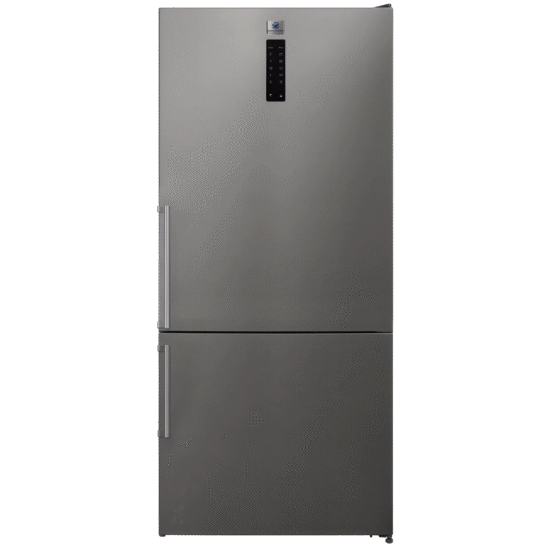 ثلاجة كلفنيتور كومبي نوفروست سعة 650 لتر بمحرك إنفرتر ديجيتال ستانلس ستيل – موديل KBM653TSE