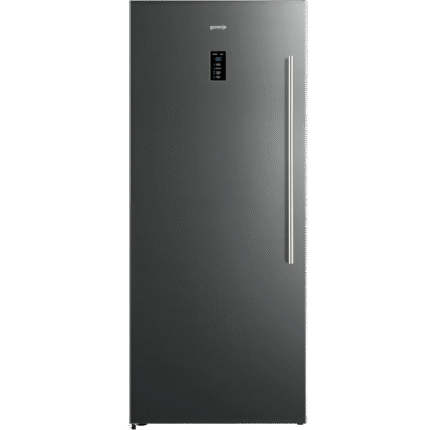 ثلاجة وفريزر رأسي جورينيا 2 في 1 سعة 381 لتر بمحرك إنفرتر لون سيلفر – موديل FN7171OX