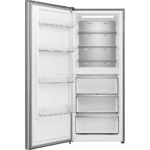 ثلاجة وفريزر رأسي جورينيا 2 في 1 سعة 381 لتر بمحرك إنفرتر لون سيلفر – موديل FN7171OX