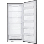 ثلاجة وفريزر رأسي جورينيا 2 في 1 سعة 381 لتر بمحرك إنفرتر لون سيلفر – موديل FN7171OX-R