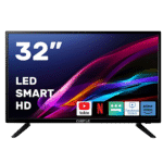 شاشة كاستل سمارت LED مقاس 32 بوصة دقة HD – لون أسود – موديل CT 2132 S