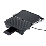 شواية صحية كهربائية 1800 وات لون فضي/أسود – موديل HGM50.000SI