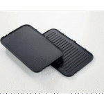 شواية صحية كهربائية 1800 وات لون فضي/أسود – موديل HGM50.000SI