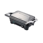 شواية صحية كهربائية 1800 وات لون فضي/أسود – موديل HGM50.000SI