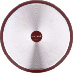 طقم صواني خبز دائرية غير لاصقة السيف فيترو 4 قطع لون أحمر نبيذي (28/30/34/38 سم) – موديل 9705/4/4S