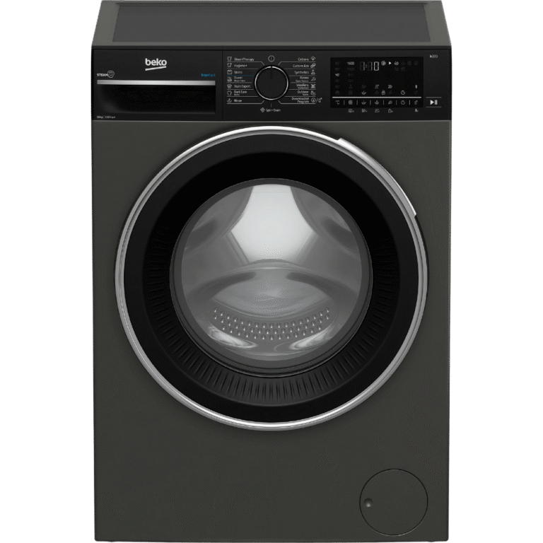 غسالة ملابس بيكو مستقلة تحميل أمامي 10 كجم سرعة 1600 لفة/الدقيقة – موديل B3WFU501040MCI